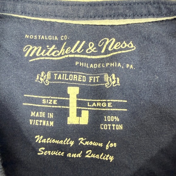 Mitchell Ness women L New York Yankees 1996 World Series T-Shirt Navy Blue Vtg - Picture 2 of 5